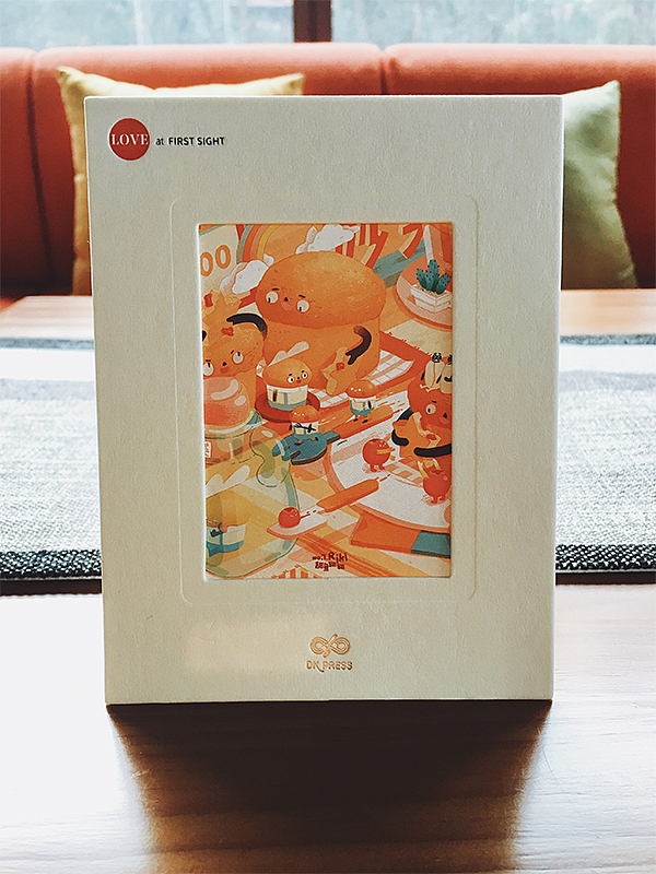 康师傅礼盒插画