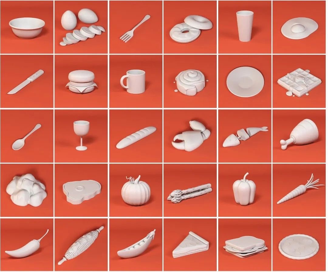 资源｜180个3D模型Happy Toolbox模型包V1（图ZMjAxMzQ2OTA4） - 其他三维 - 站酷设计师羊皮商人原创素材 - 站酷ZCOOL