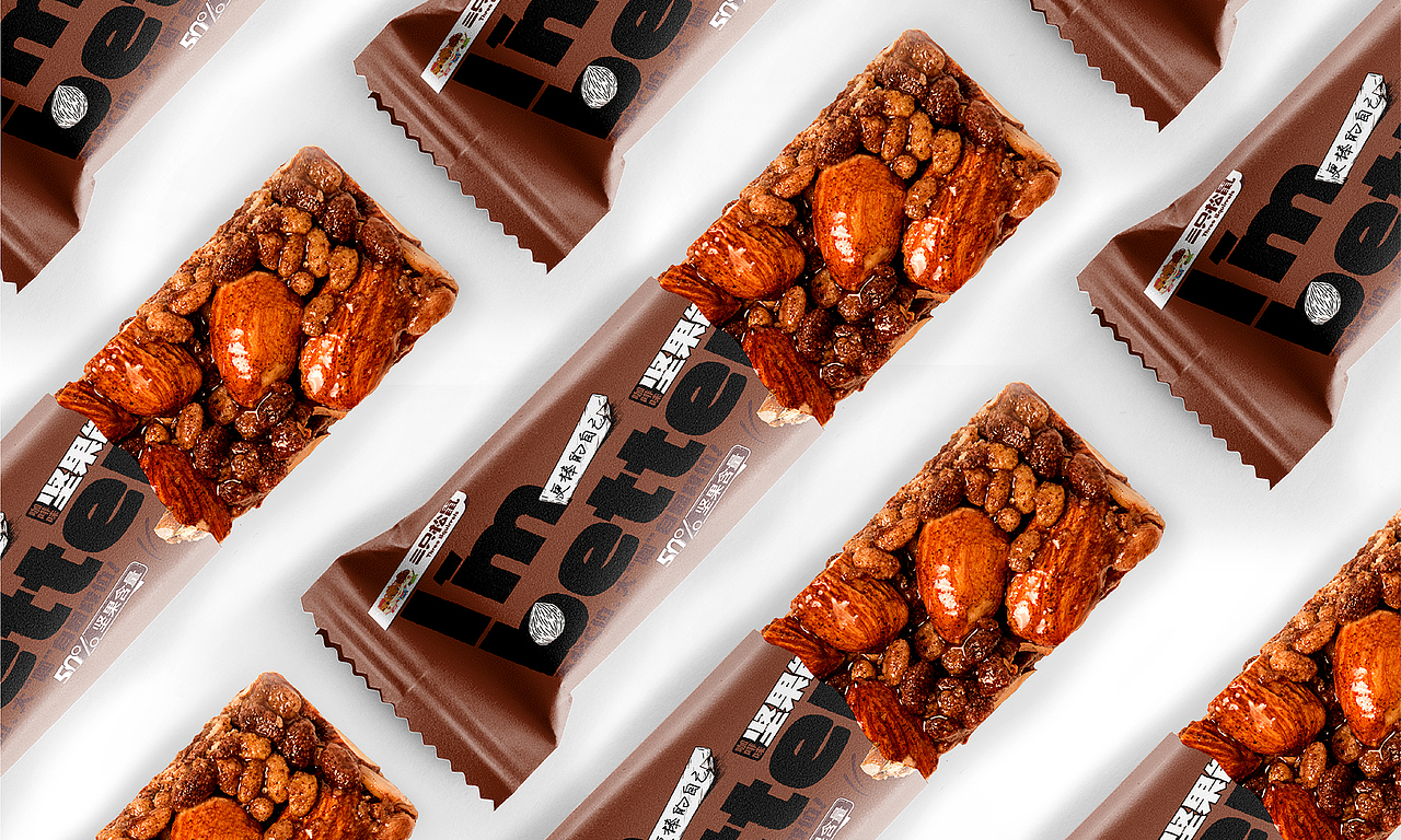 三只松鼠坚果能量棒：做更棒的自己！（图ZMjA3MDAwMDg4） - 包装 - 站酷设计师With_town为之堂原创素材 - 站酷ZCOOL