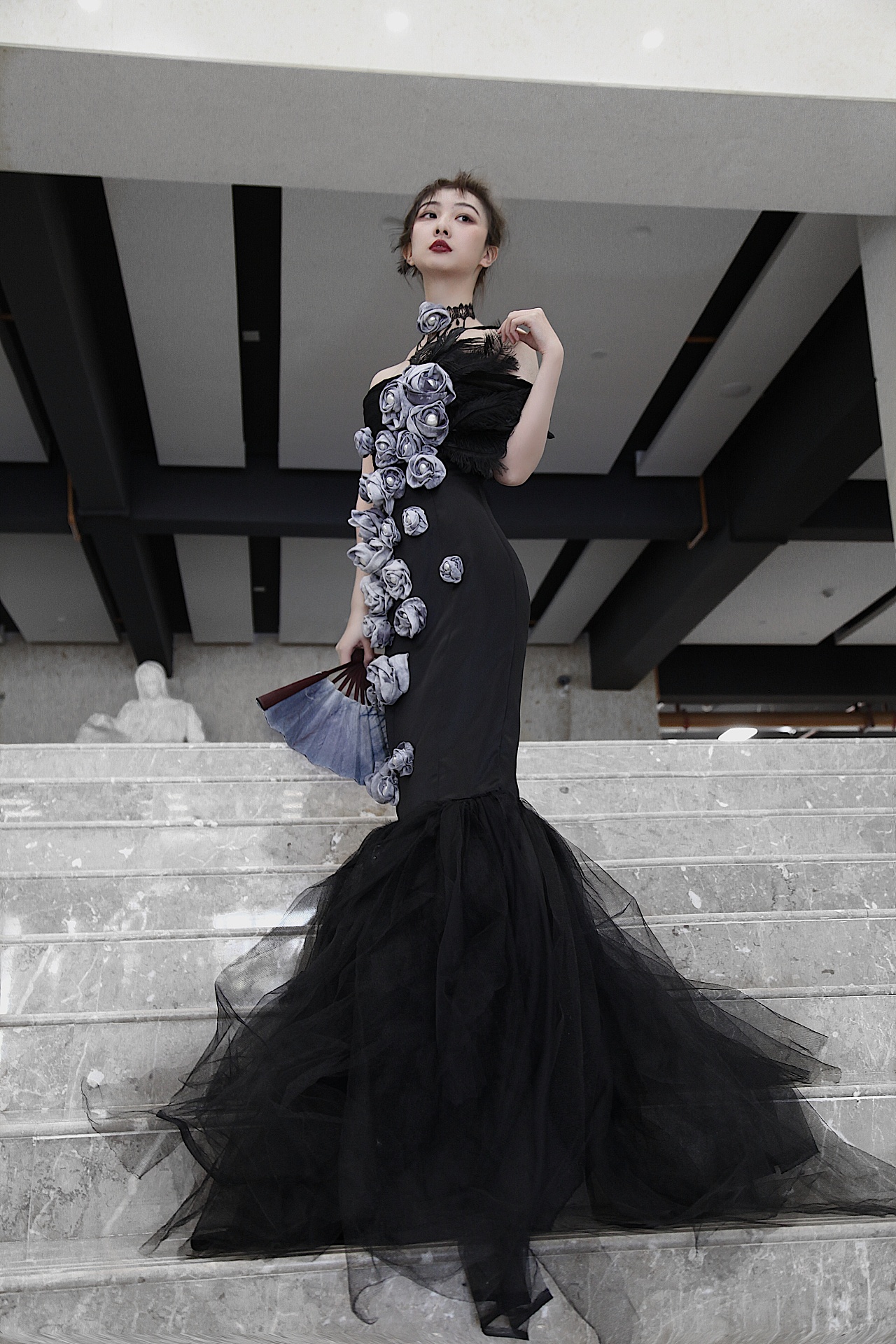 礼服设计,大理非遗扎染设计