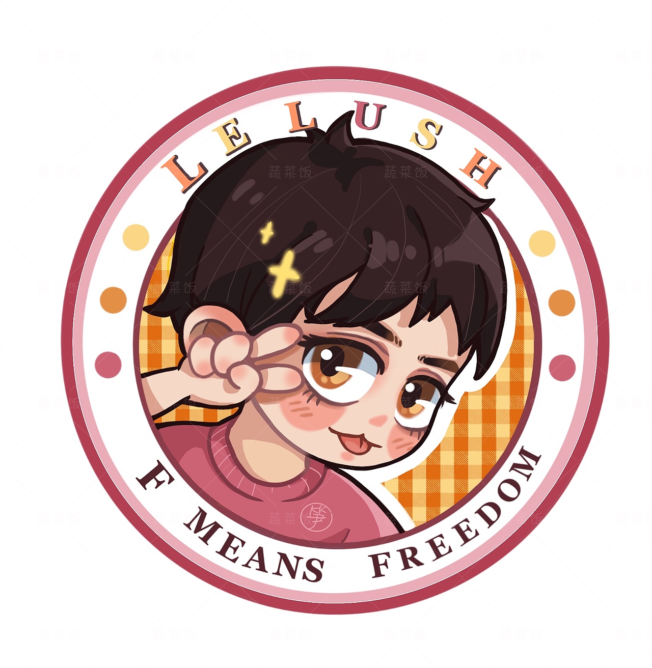 利路修Q版人像插画合集