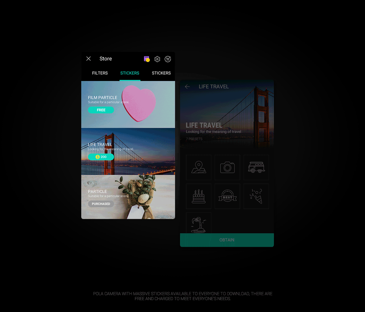 Pola camera(图ZMTExMzE2MjEy) - APP界面 - 站酷设计师Amoo阿毛原创素材 - 站酷ZCOOL