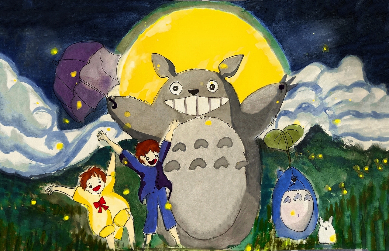 水彩画|动漫|动画片|dream佳_临摹作品-站酷zcool