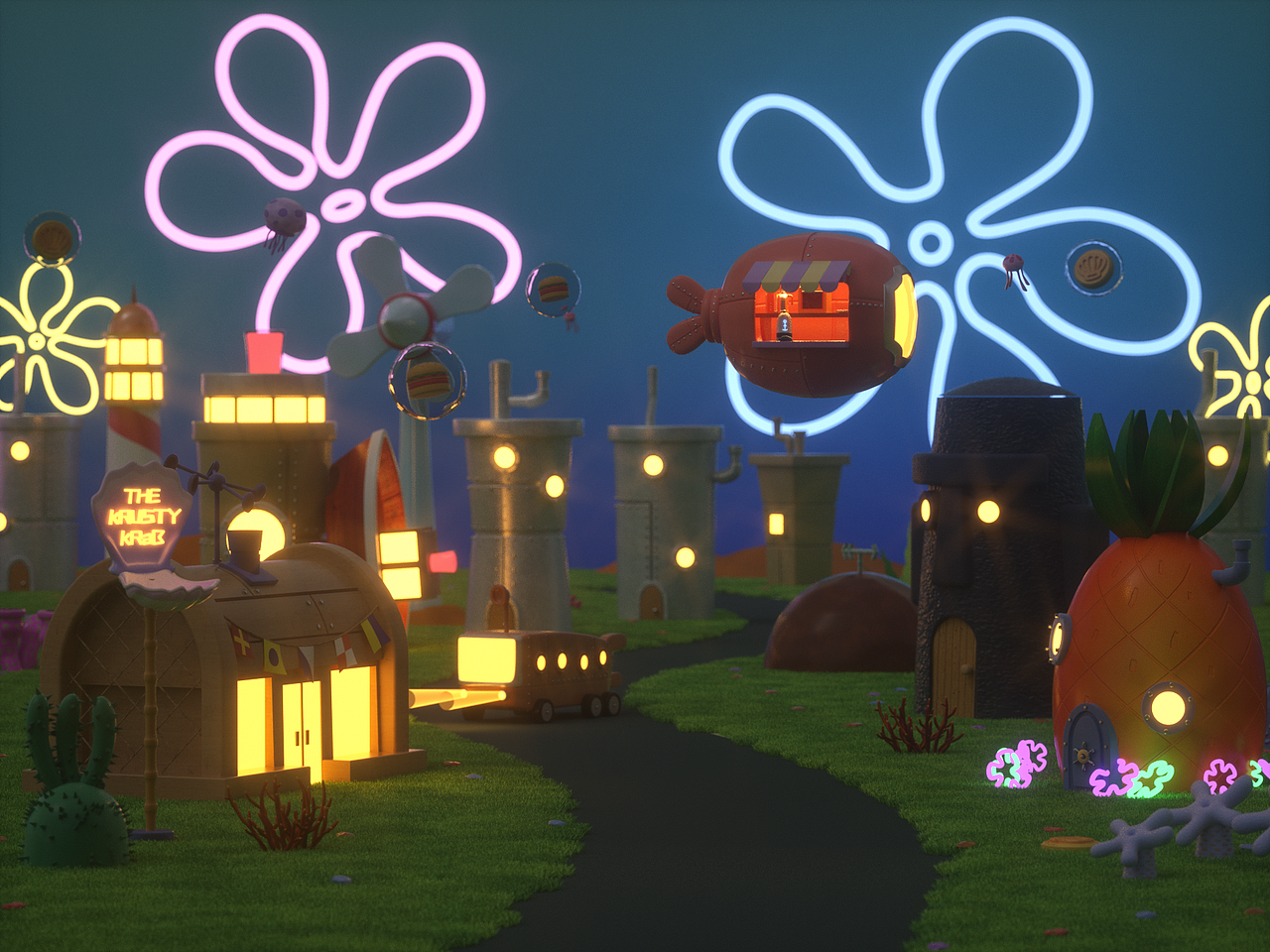 2020年新作《海绵宝宝》3D版 用三维重塑童年（图ZMTkzMjA5OTEy） - 动画/影视 - 站酷设计师闫天贺原创素材 - 站酷ZCOOL