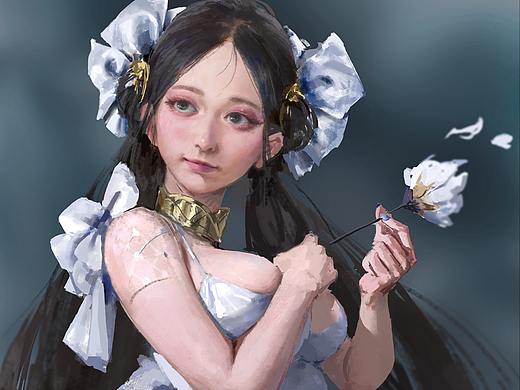 白玫瑰少女