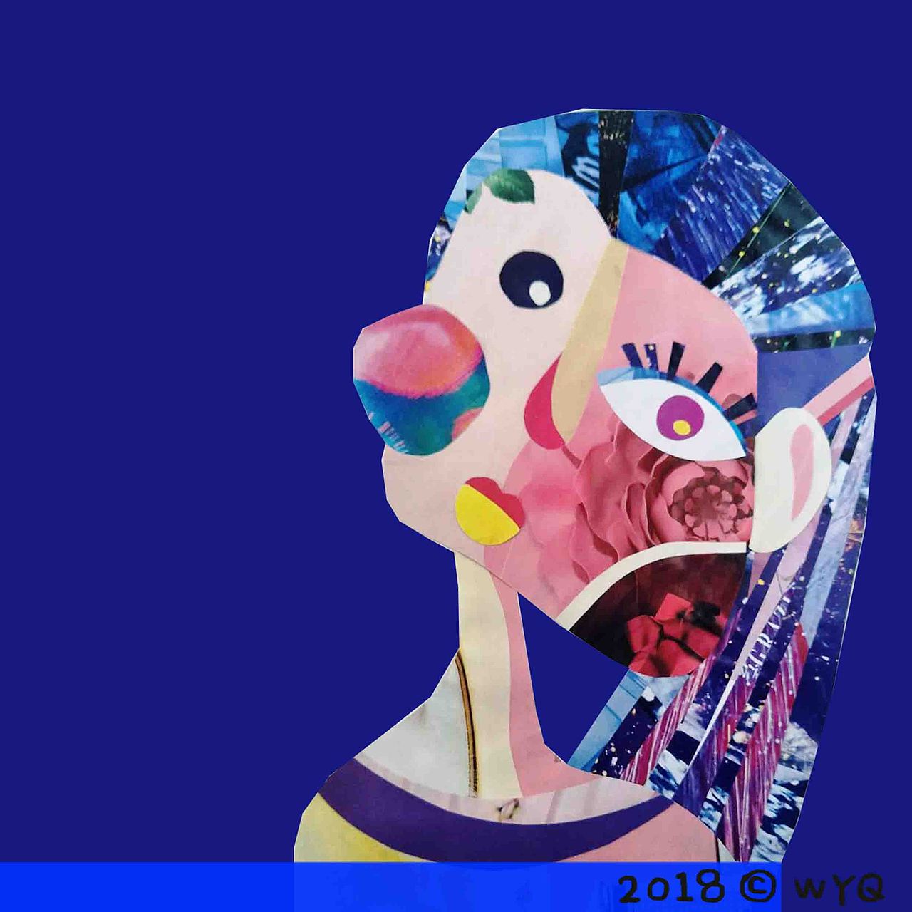自画像（图ZMTgyNDY3MzMy） - 艺术插画 - 站酷设计师加个冰块原创素材 - 站酷ZCOOL