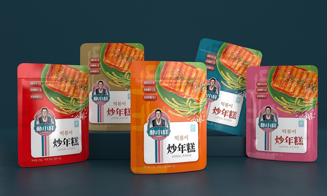 朴小样朝鲜族美食——徐桂亮品牌设计!