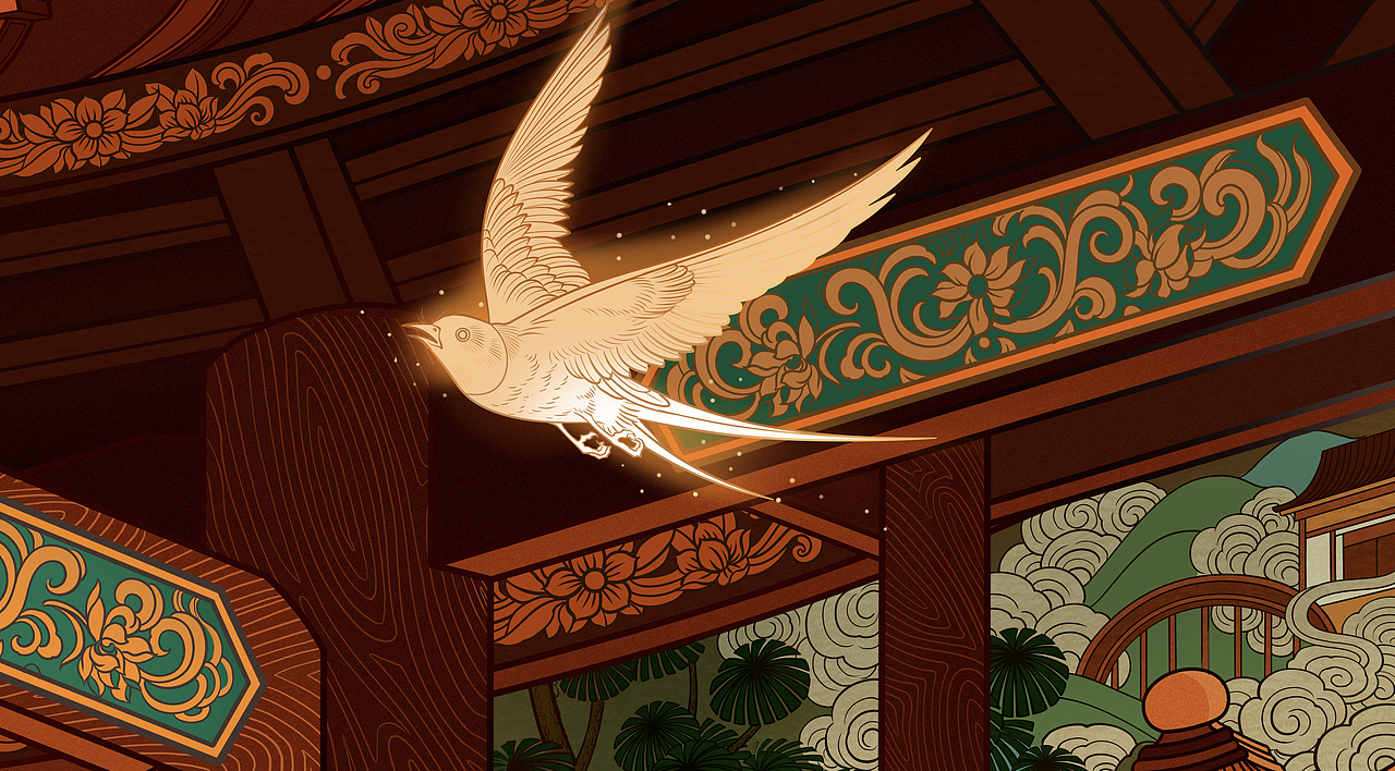 《画壁》组画系列（图ZMzYwNTM4Mzc2） - 商业插画 - 站酷设计师唐众汤忠原创素材 - 站酷ZCOOL