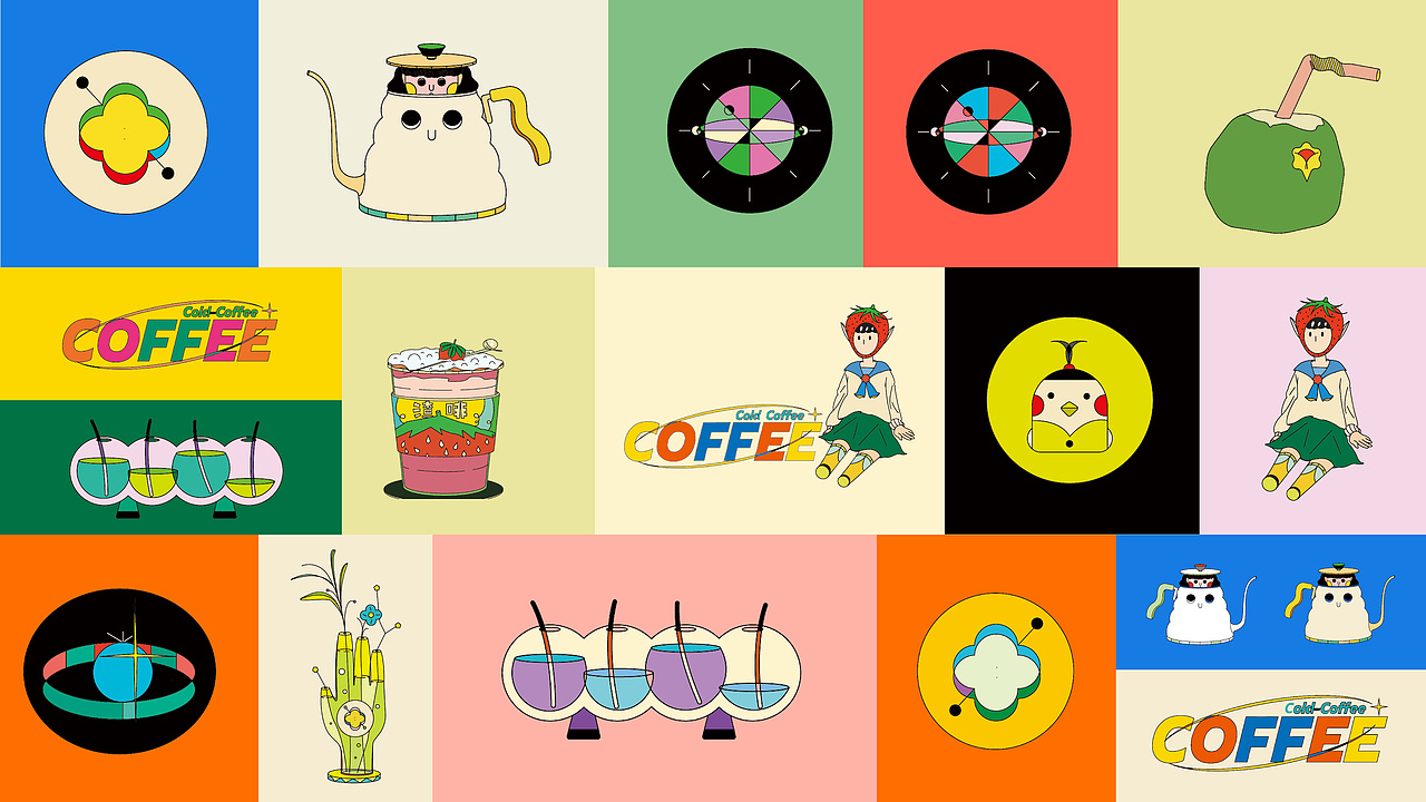 逗留一会 Stay a while（图ZMzIyOTQ3MTMy） - 艺术插画 - 站酷设计师西椰子原创素材 - 站酷ZCOOL