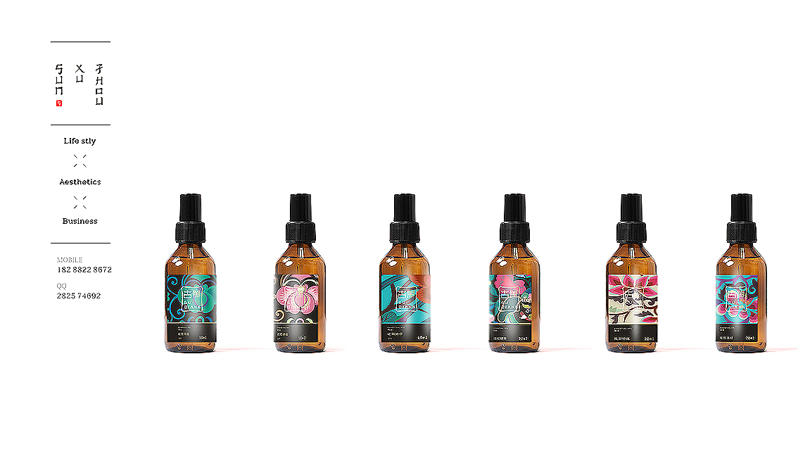 古羌瓶贴包装设计（图ZNDcyMDEwNDA=） - 品牌 - 站酷设计师孙绪舟原创素材 - 站酷ZCOOL