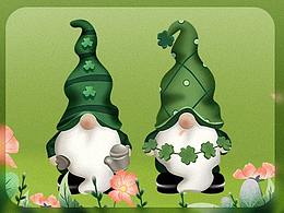 矮人精靈庭院燈