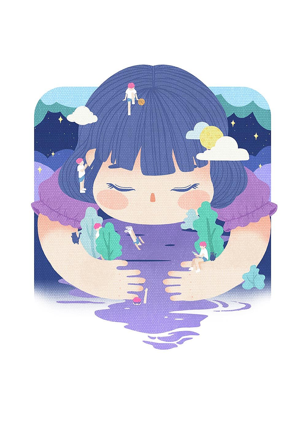 白日梦（图ZOTcwNjI1ODA=） - 创作习作 - 站酷设计师瓦尔登湖畔的风原创素材 - 站酷ZCOOL