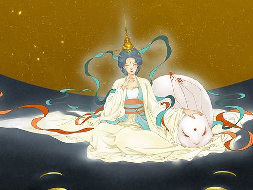 中秋賀圖（個人主頁-ZNDgwMzYzOTY=） - 創(chuàng)作習作 - 站酷設計師陰陽鏡原創(chuàng)素材 - 站酷ZCOOL