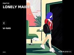 Lonely maiden