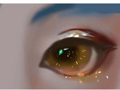 厚涂 眼睛（个人主页-ZNTMwMjI3MDQ=） - 创作习作 - 站酷设计师Z12218747原创素材 - 站酷ZCOOL