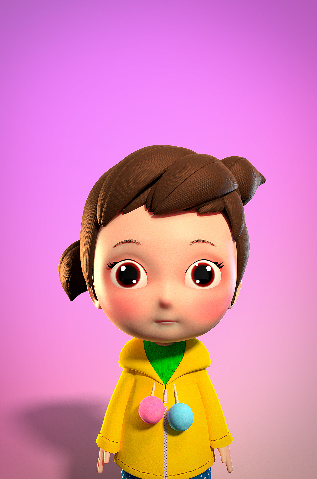 三维建模教程 角色模型 maya人物 三维人物 角色造型