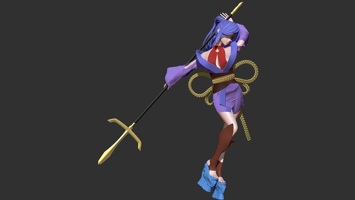 原创和风角色【地域娘】系列第一弹勉勉强强看得过去