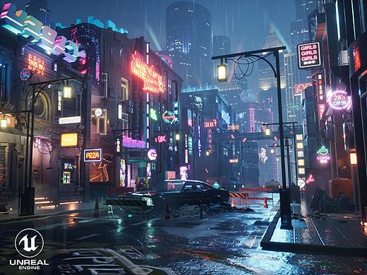 Cyber City - UE4