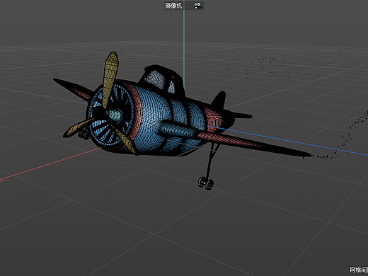 C4D建模 （一个小飞机）（个人主页-ZNTcxMzc2Mjg=） - 机械/交通 - 站酷设计师修治齐平原创素材 - 站酷ZCOOL