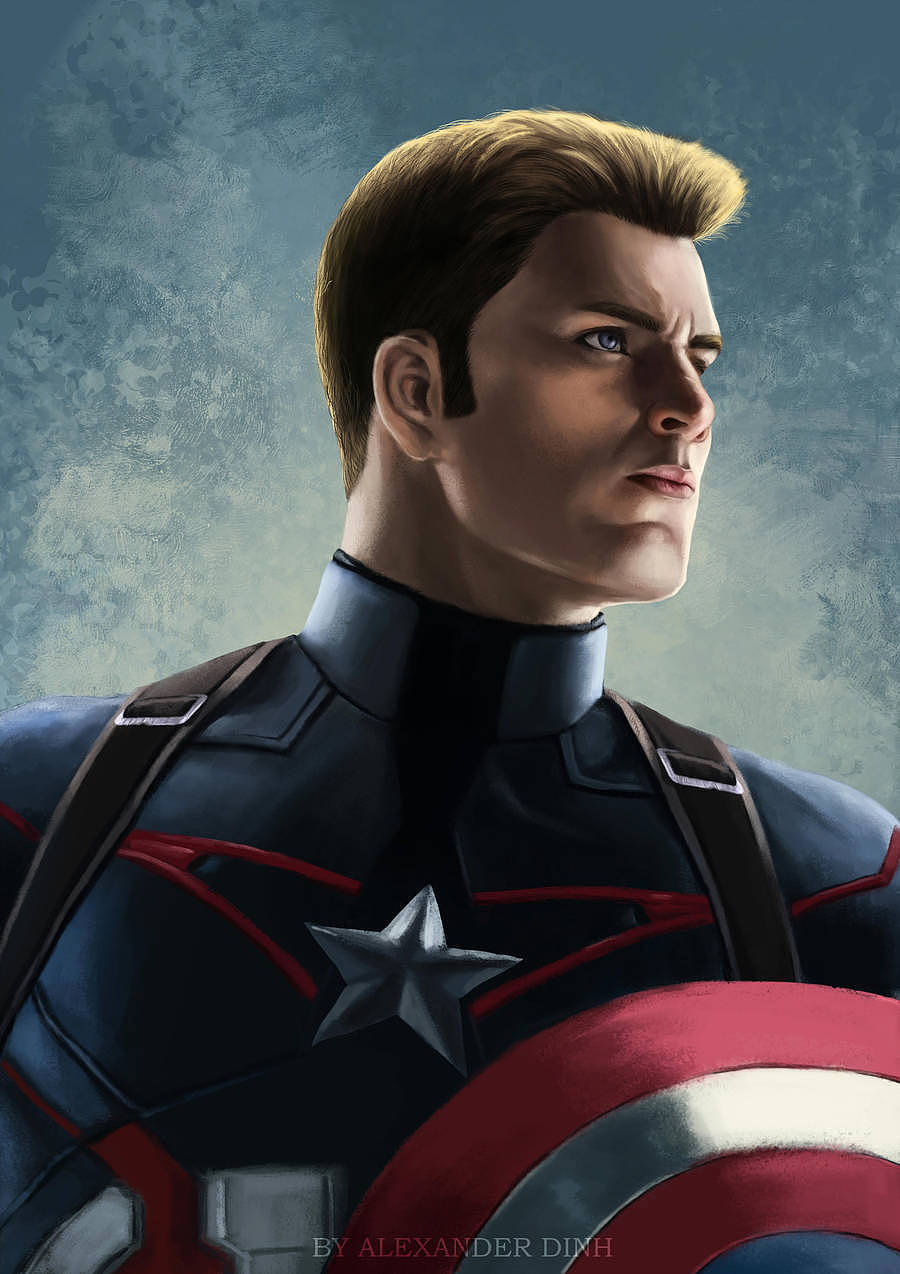 p站画师alexanderdinh2020年10月插画作品设计赏析