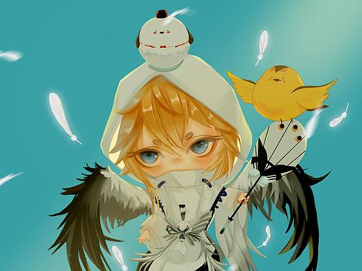 Q版大天狗（个人主页-ZNDIzMzA3MzY=） - 其他动漫 - 站酷设计师陆来钱原创素材 - 站酷ZCOOL