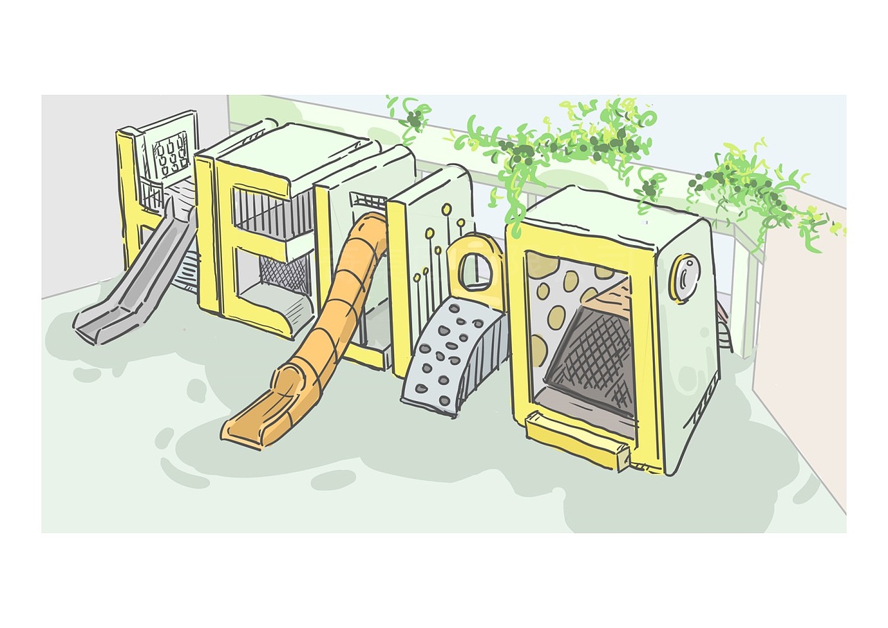 【无动力游乐】概念手绘设计