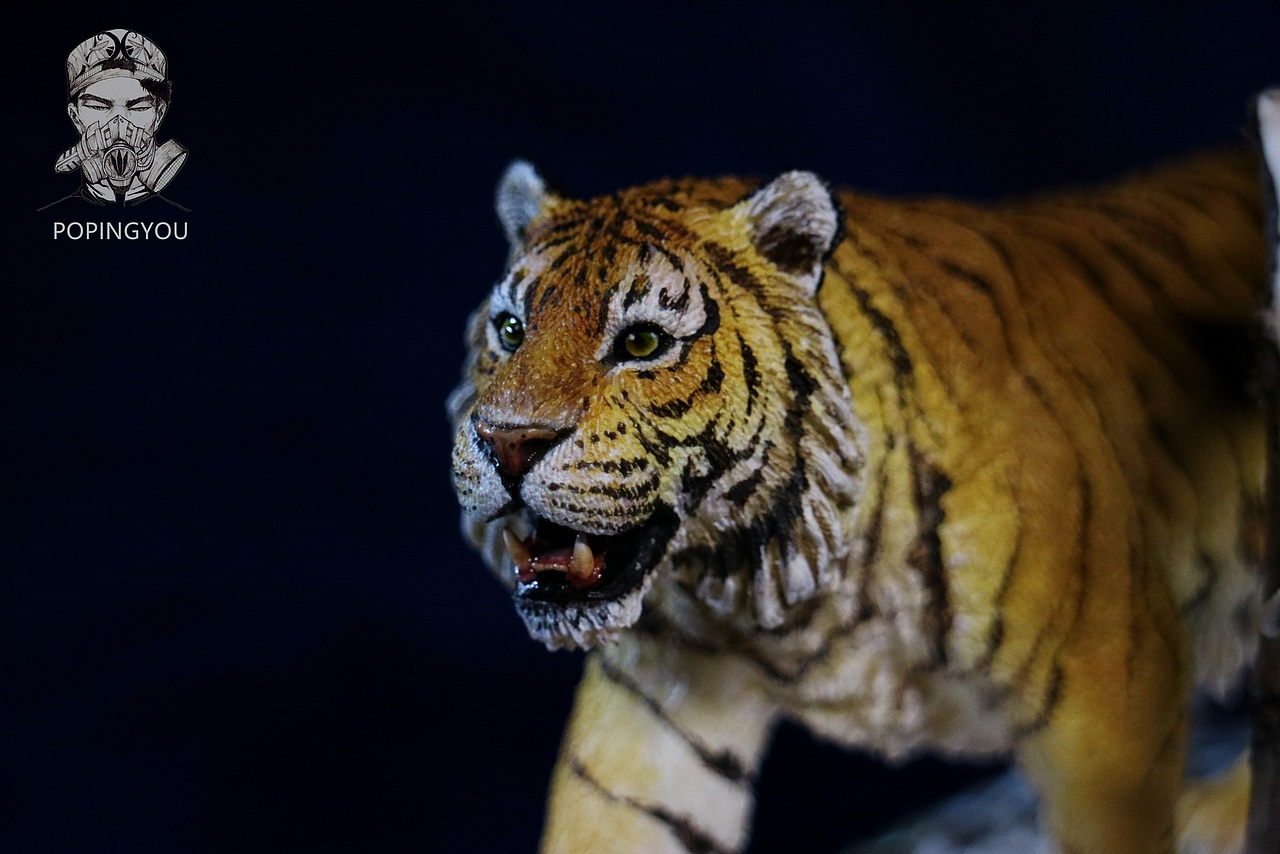 动物模型～东北虎涂装