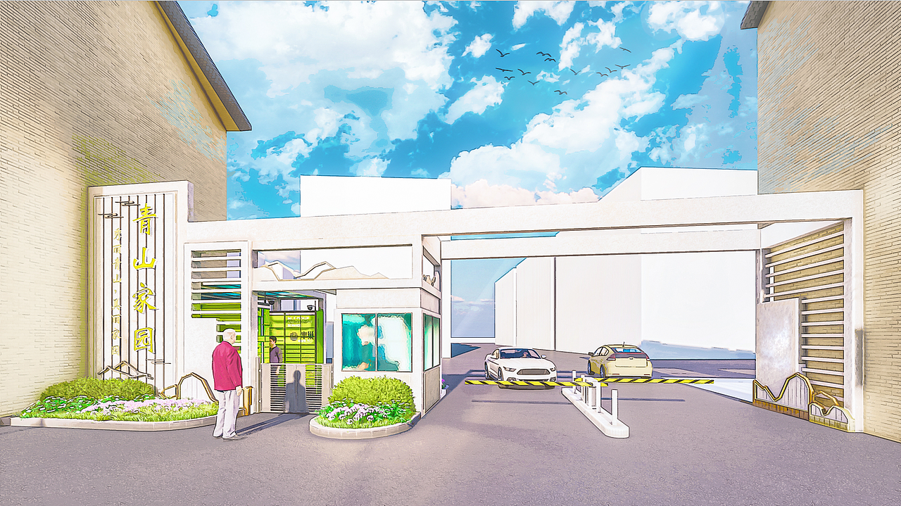 新区道路沿线改造方案