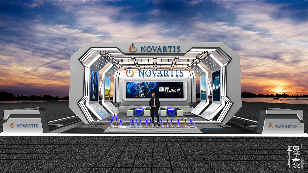 诺华 ccos苏州展台（图ZMTkxODI4MDM2） - 展陈设计 - 站酷设计师释怀丶丶原创素材 - 站酷ZCOOL