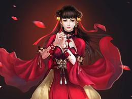 黄月英新春皮肤