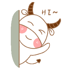 是牛不是羊表情包设计