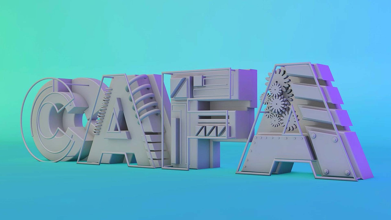 C4D创作－CAFA文字创意（图ZNTYyODQ5MjA=） - 其他三维 - 站酷设计师cafatony原创素材 - 站酷ZCOOL
