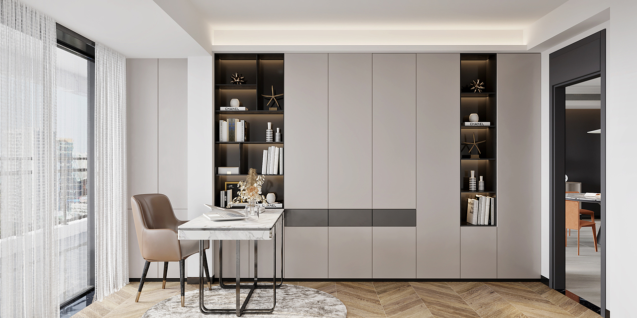 深圳装修:半山道1号现代轻奢风设计,大平层我最爱!