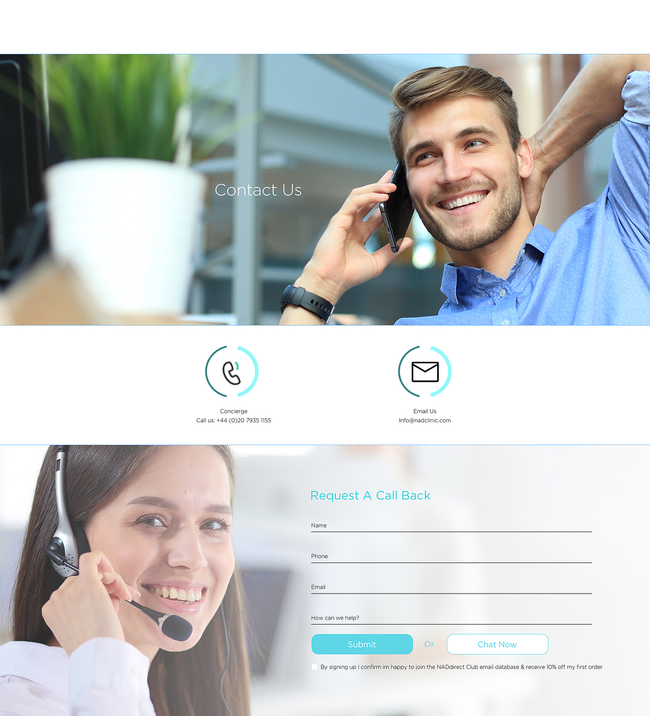 NADclinic官网改版