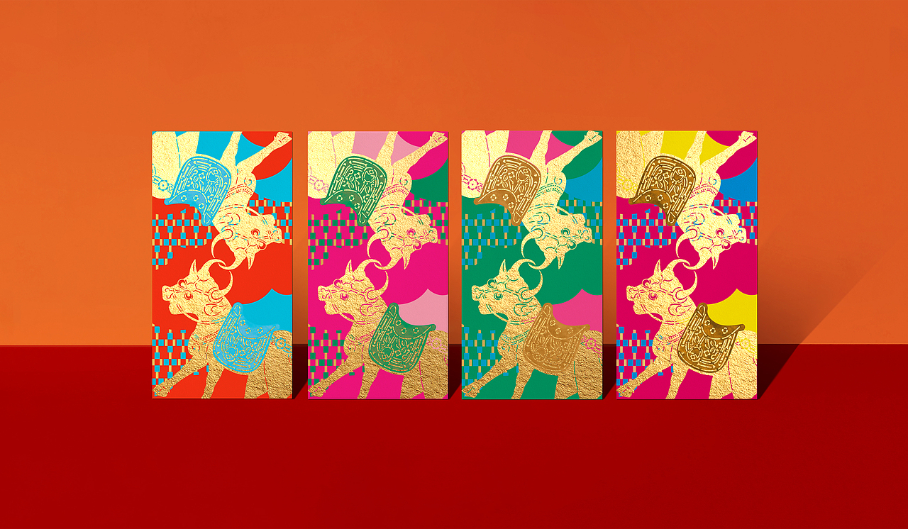 惊叹于皮影传统民间艺术的魅力,
热衷于传达中国传统文化的再生。<br><br>【 延续 · 传统 】<br><br>将波普艺术色彩(POP ART)与传统元素,进行创新融合的先锋设计手法。<br>通过拆解色彩、动态、叠影等手法,营造没有光影之下,平面的皮影质感和动态活跃氛围。