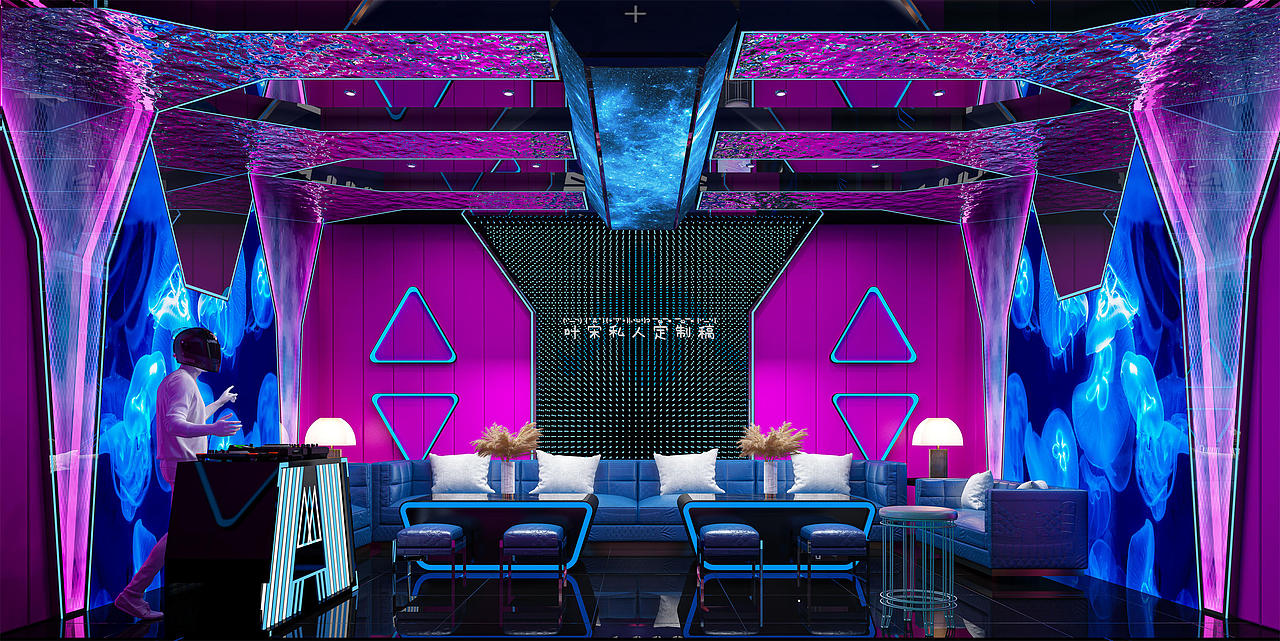 科技感十足的KTV/自律且努力，别让生活太安逸