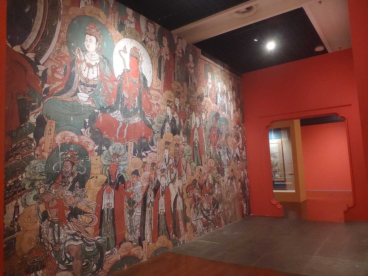 广州-广东省博临展：庄严万象-中国水陆画艺术精品展（图ZMjk0MzEzOTQ4） - 展陈设计 - 站酷设计师大湾区五花肉原创素材 - 站酷ZCOOL