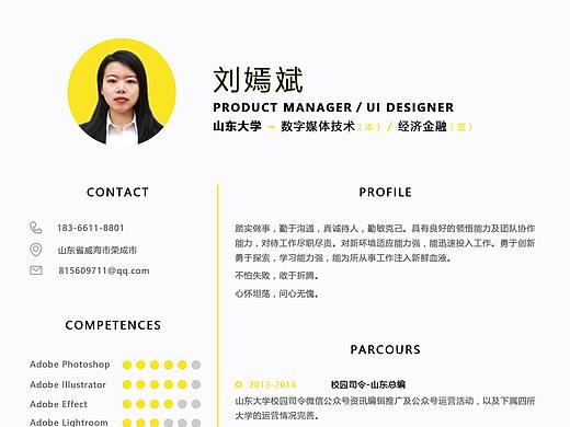 团子的简历-2018