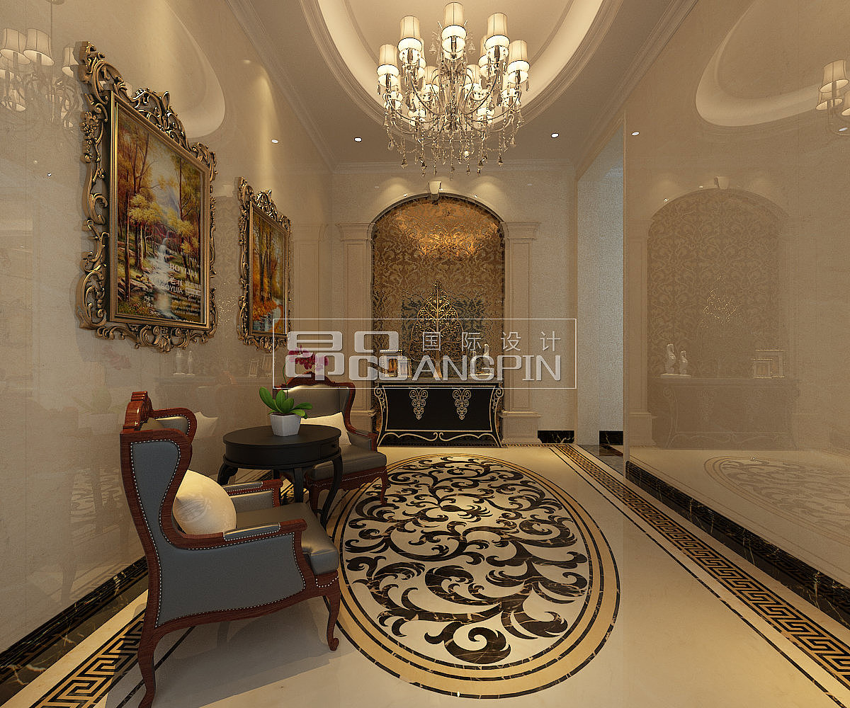 贵阳别墅装修 中铁生态城500平米别墅装修设计案例