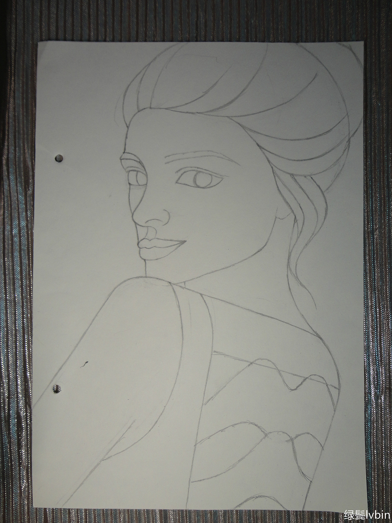 插画练习100 萌黄