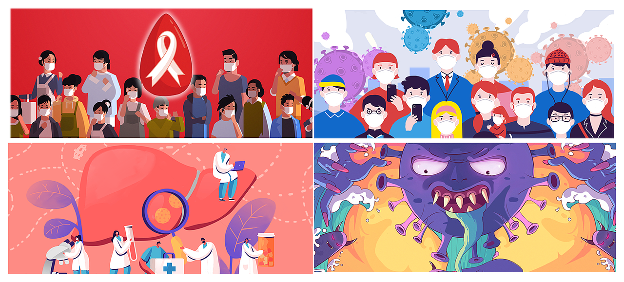 微信公共號(hào)插畫設(shè)計(jì)（圖ZMjc0OTcxNzQ0） - 商業(yè)插畫 - 站酷設(shè)計(jì)師一陽Run原創(chuàng)素材 - 站酷ZCOOL