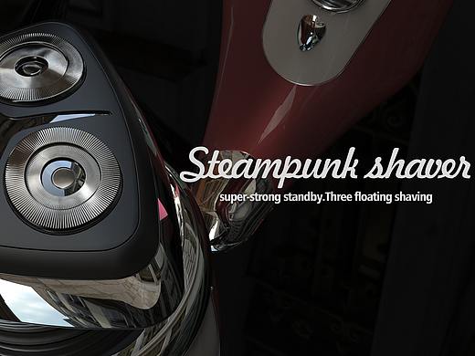 Steampunk shaver