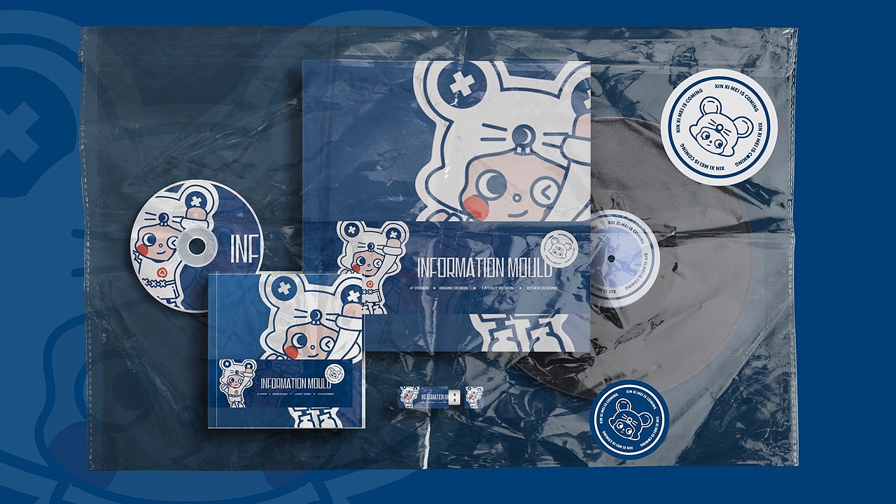 “信息霉来了”概念IP设计（图ZMjEwMjc2MjEy） - IP形象 - 站酷设计师ZinQ原创素材 - 站酷ZCOOL