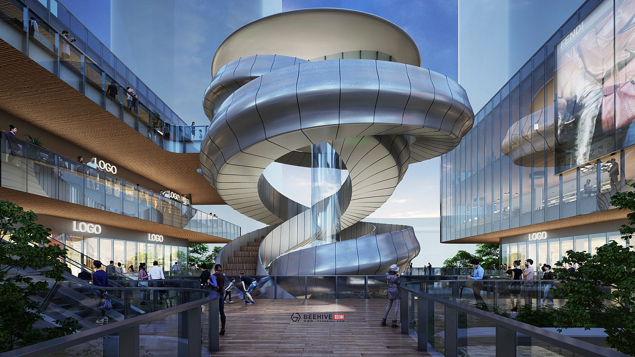 | -Aedas City- | 极速Lumion动画（图ZMjU4NjIzNTIw） - 建筑/空间 - 站酷设计师BEEHIVE_唐原创素材 - 站酷ZCOOL