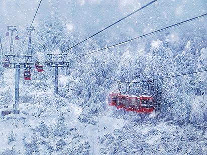 PS制作下雪动画效果图片