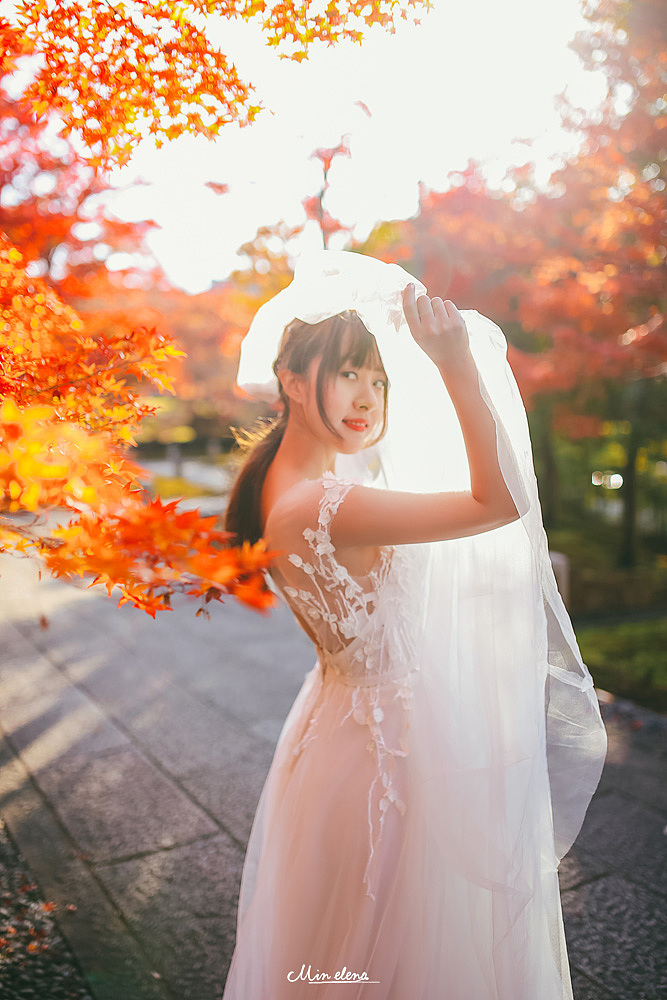 日本旅拍单人婚纱照 — 奈良/京都（图ZMTA4NzU3MDA4） - 人像摄影 - 站酷设计师敏elena原创素材 - 站酷ZCOOL