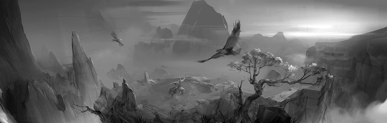 黑白稿（图ZMTg5MTQ5MzY=） - 概念设定 - 站酷设计师一一拯一一一原创素材 - 站酷ZCOOL