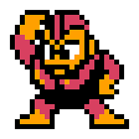 像素回忆临摹初代洛克人