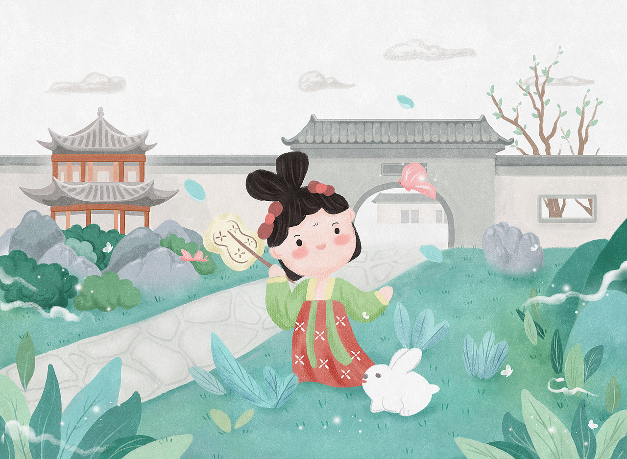 古风儿插【图画本册】（图ZMjc4MTQ4NjY4） - 儿童插画 - 站酷设计师木每三少原创素材 - 站酷ZCOOL