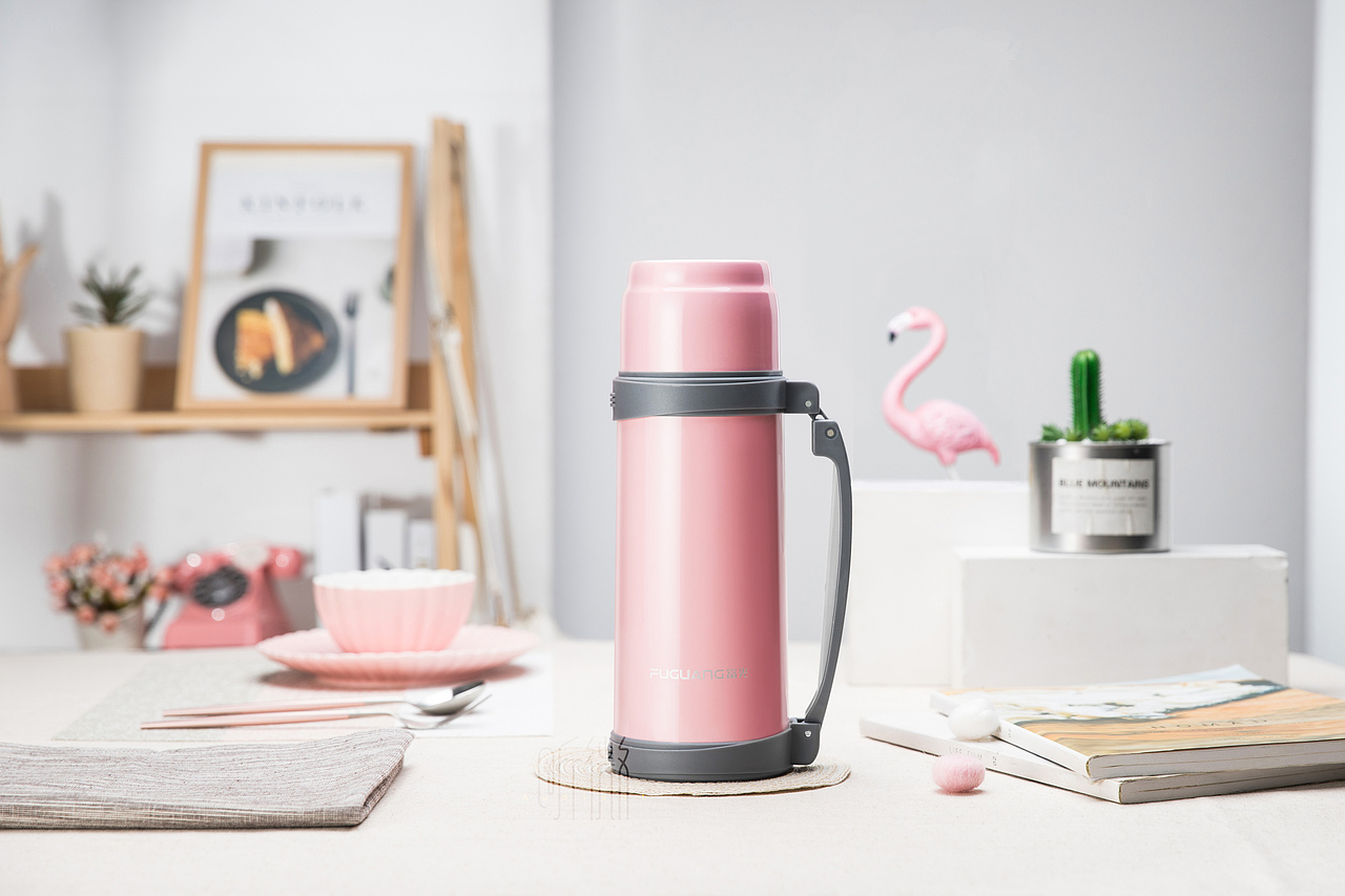 女性家居风保温壶
